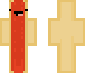 plain hotdog