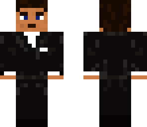 block wears his tuxdeo