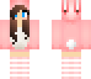 pink bunny girl