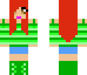 green girl improved