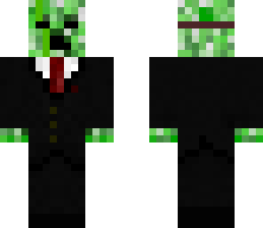 crepper in suit and mask