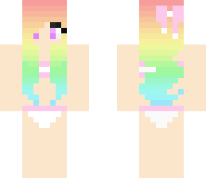 pastel rainbow girl underwear