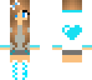 edit again of skyblue girl