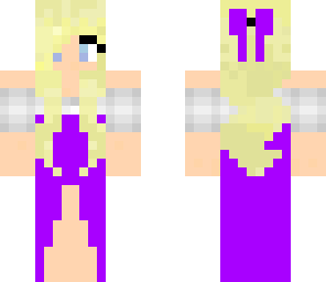 cute purple girl