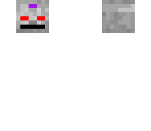 floating skeleton head
