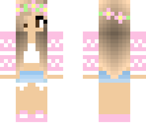 edited skin - tumblr girl