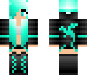 icy dragon girl