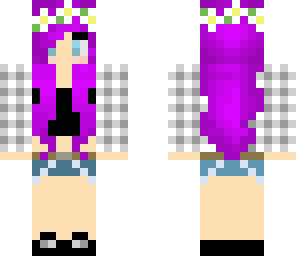 purple hair