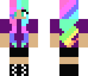 rainbow girl