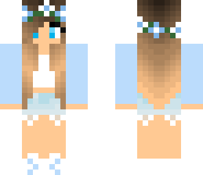 blue tumblr girl