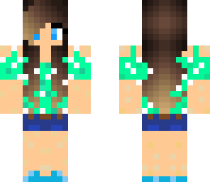 summer girl with ombre hair