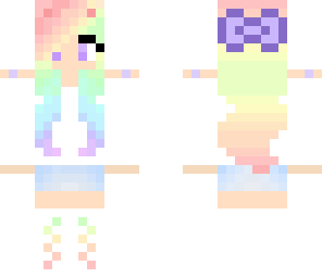 rainbow kitty girl