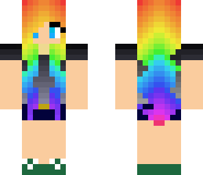 rainbow girl