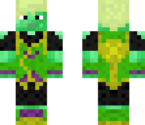 steven universe emerald gem with emerald skin