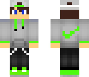 green nike boy