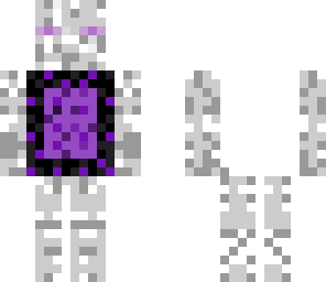 white nether ender man