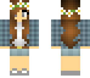cute flannel girl v2