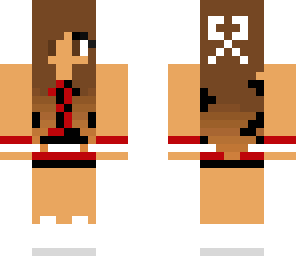cheerleader with brown eyes