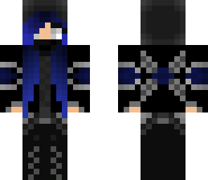 blue ninja girl