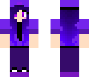 vinessa the purple girl