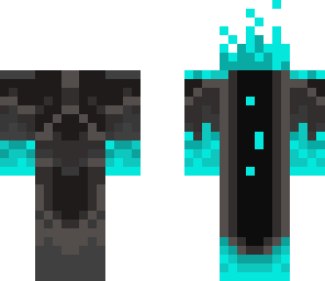 blue flaming headless knight
