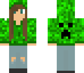creeper girl skin