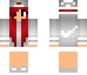gray cap girl