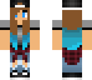 minecraft girl