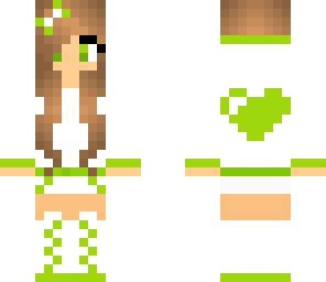 green gamer girl