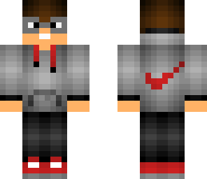nike boy skin red