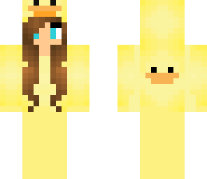 twin duck girl