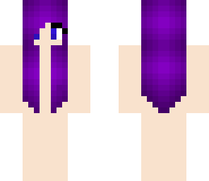 purple hairbase straight hair