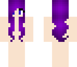 purple hairbase wavy hair