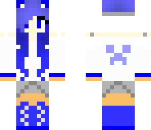 tumblr blue water girl