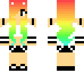 rainbow girl