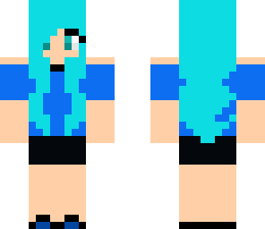 blue girl 