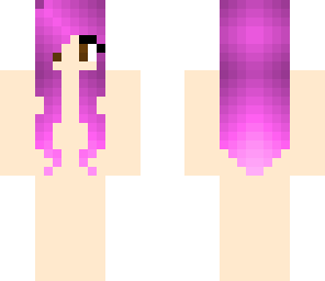 magenta gradient hair base