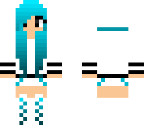 blue girl