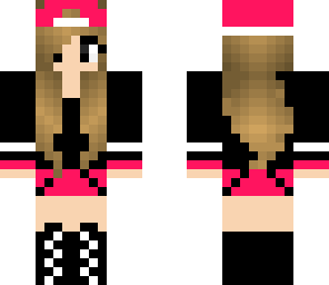 pink cap girl