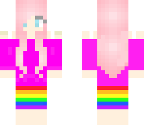 rainbow girl