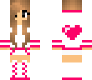 headphones girl pink