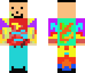 real color boy with headphones