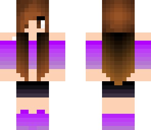 purple girl shaded