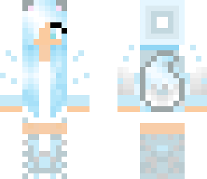 icy wolf girl edit