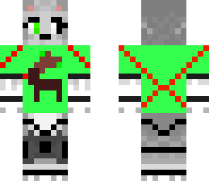 christmasy withered wolf animotronic