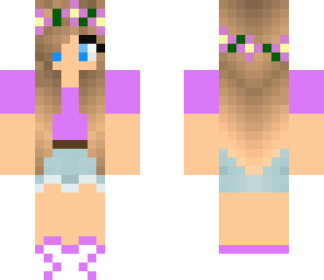 blue eyed  girl purple blond hair