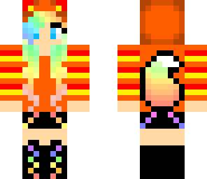 chinese rainbow wolf girl