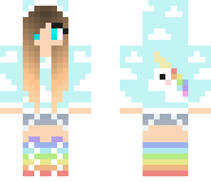 edit unicorn girl