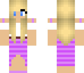 blue eyed  girl purple blond hair