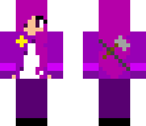 purple girl